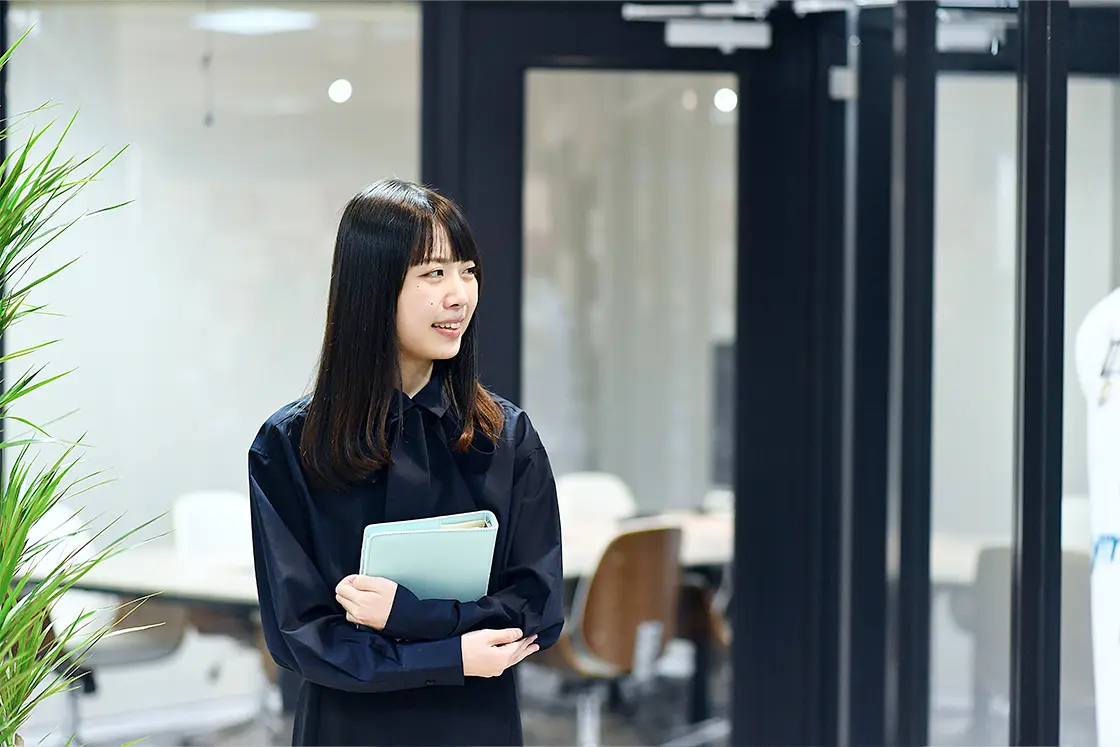 「飾らない自分」を見てくれた会社に惹かれました。