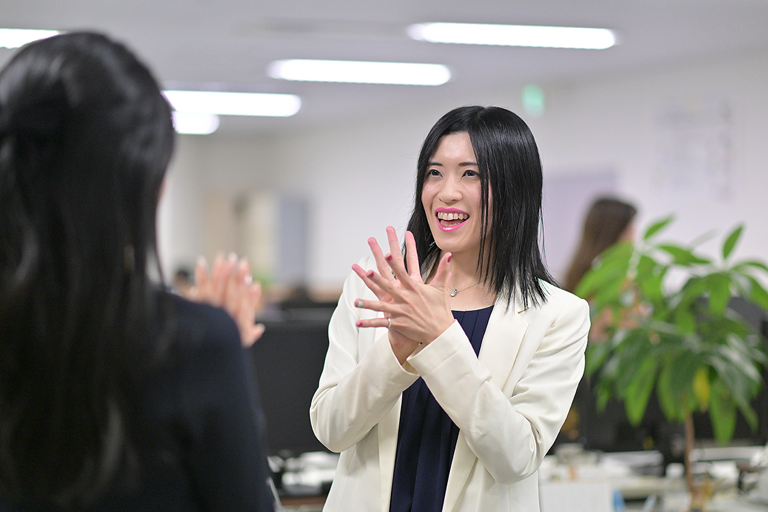 感謝の気持ちを胸に、日々、挑戦。